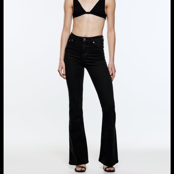 Zara Denim - Zara the high waist skinny flare